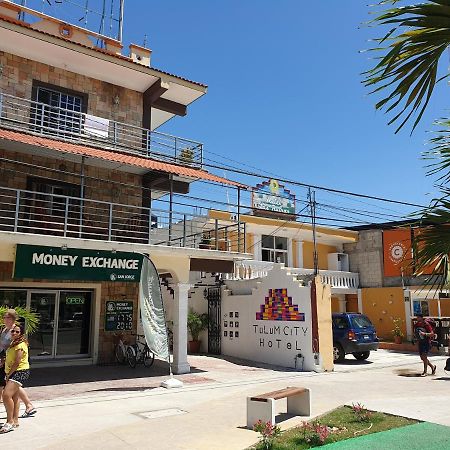 Tulum City Hotel Bagian luar foto