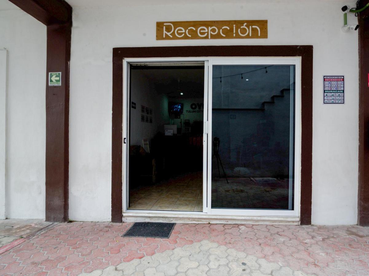 Tulum City Hotel Bagian luar foto