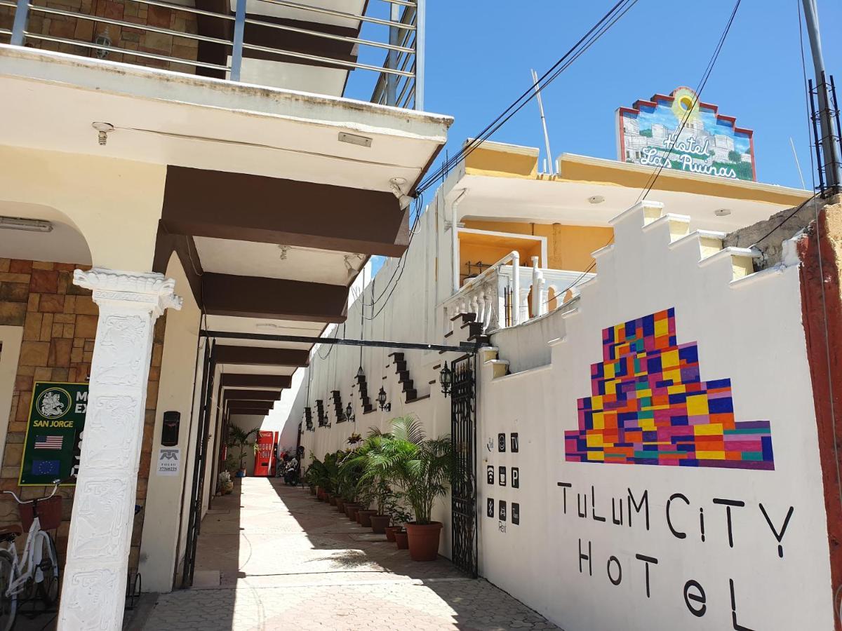 Tulum City Hotel Bagian luar foto